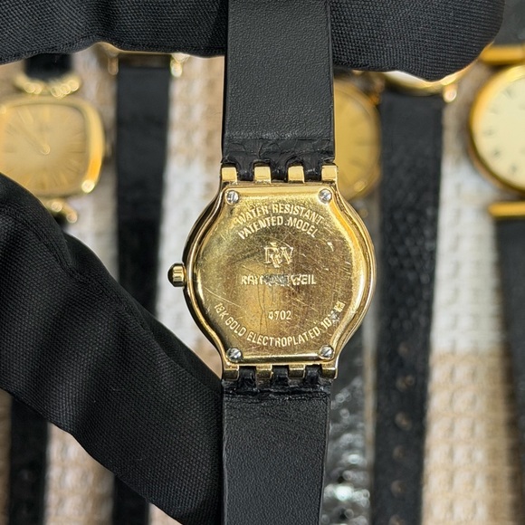 Vintage 1990s Raymond Weil Fidelio Women’s Watch - Crystal Set Halo Dial main image 8